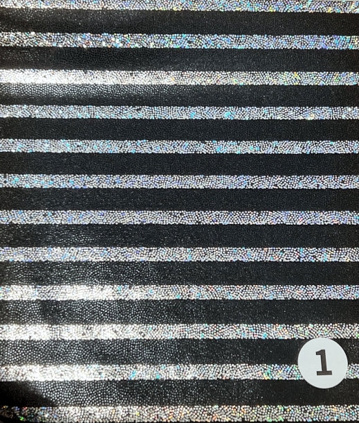 SJ-132147(#1~#7) Wetlook & Hologram Stripe